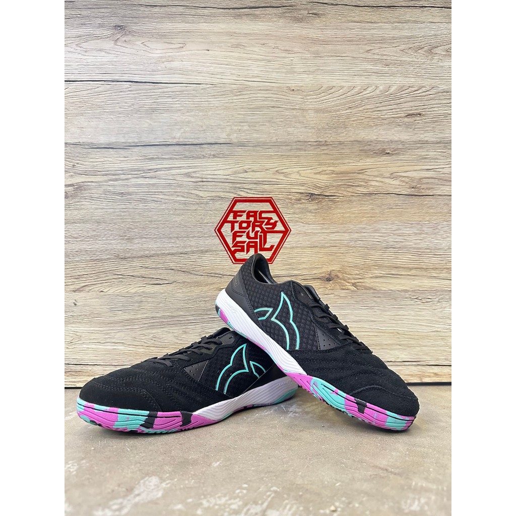 ORTUSEIGHT JOGOSALA ASCEND (สีดํา) รองเท้า KASUT FUTSAL