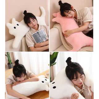 พร้อมส่ง💕หมอนรูปแมว หมอนตุ๊กตานุ่ม หมอนอิงโซฟา น่ารัก นุ่มนิ่ม ของขวัญวันเกิด ของเล่นเด็ก