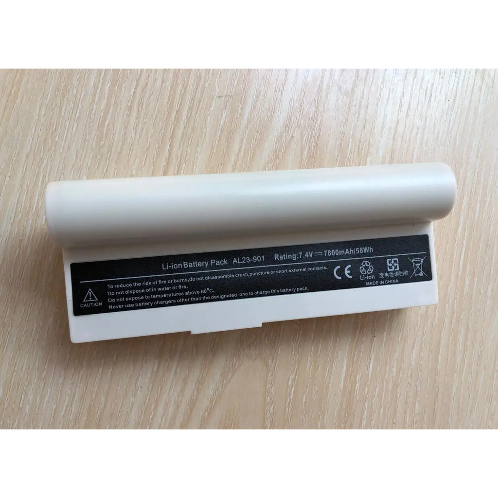 White Battery for Asus Eee PC 901 901HD 1000 1000H 1000HD AL22-901 AL23-901 AP23-901