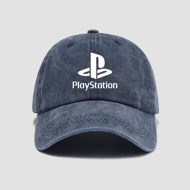 SONY playstation store custom work cap sunshade denim baseball capSIZE S-5XL
