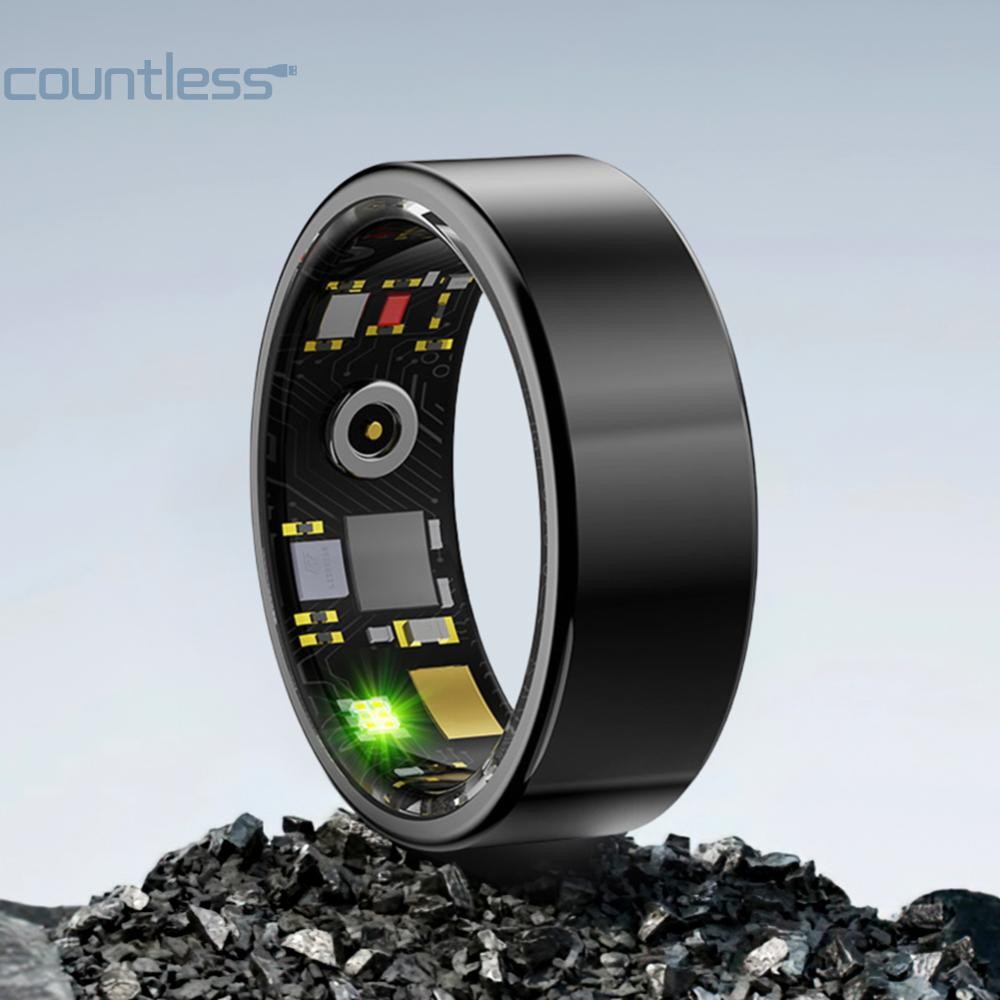 R11m แหวนออกกําลังกาย Smart Ring รองรับบลูทูธ 5.0 แหวนเพื่อสุขภาพกีฬา [ไร้เคาน์เตอร์]