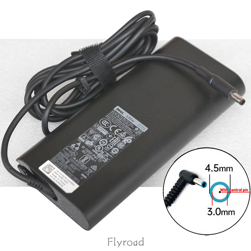 130W 19.5V 6.67A อะแดปเตอร์ Dell 4.5x3.0 มม.เหมาะสําหรับ XPS15 5530 9560 9550 9530 7459 N124 แล็ปท็อ