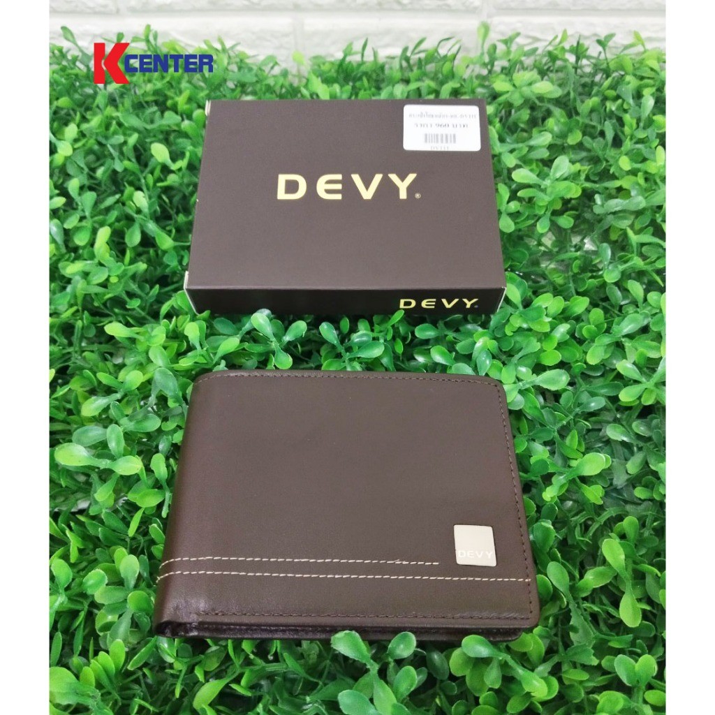 DEVY กระเป๋าใส่ธนบัตร หนังแท้ รุ่น DV111