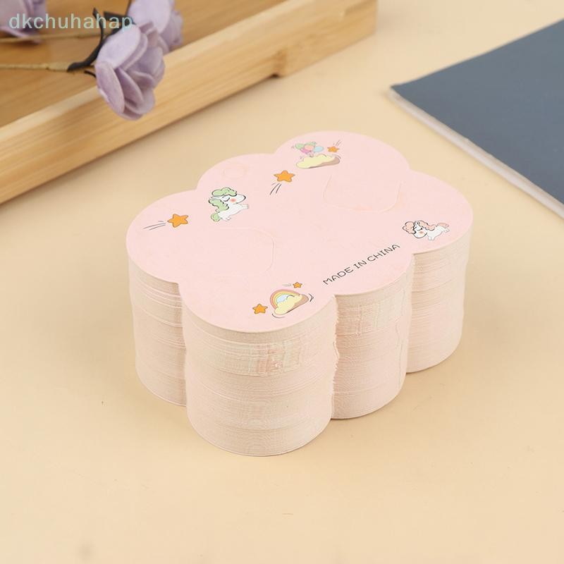 [DKC] กิ๊บติดผม 50 ชิ้นการ์ด Hairpins Krafts กระดาษ Cloud Shape Display บรรจุภัณฑ์แท็ก combedค