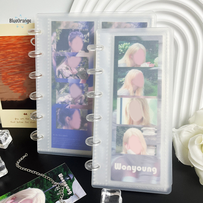 ใหม่ Shoog อัลบั้มภาพสําหรับ Idol Card Collection Binder Photocards ผู้ถือ Mini ฟิล์มรวบรวมหนังสือชีวิตสี่ตัดอัลบั้มของขวัญ hot