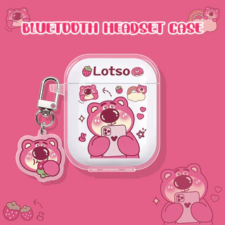 เคสหูฟังป้องกันการตกแบบใส เคสป้องกันหูฟัง Bluetooth พร้อมจี้ เหมาะสำหรับ i12-CY
