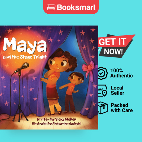 Maya And The Stage Fright - Hardback - อังกฤษ - 9798985022704