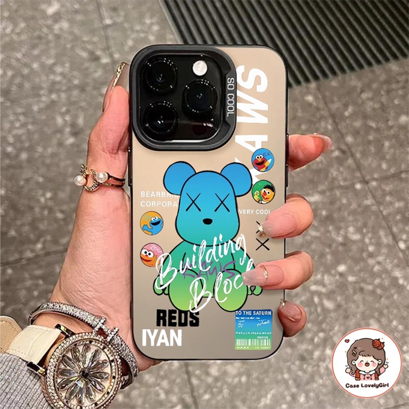 เข้ากันได้สำหรับ เคสไอโฟน เคสไอโฟนเคส IPhone 16 11 15 14 13 Pro Max XR 13 12 Pro 7 8Plus SE X Xs Max Ins VIOLENTBEAR