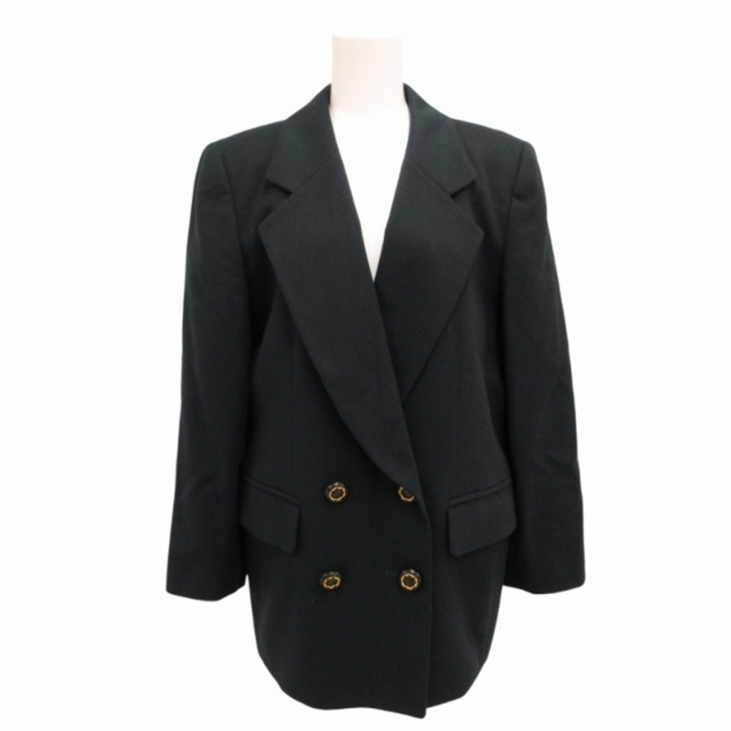 Lelian Leilian Double Tailored Jacket Wool Cashmere Blend 9 Direct From Japan Secondhand 3Dea2Ea79D3