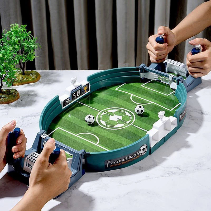 miYou Desktop Toy Sports Games Football Table with 6 Football Desktop Interactive Soccer Games Toy f