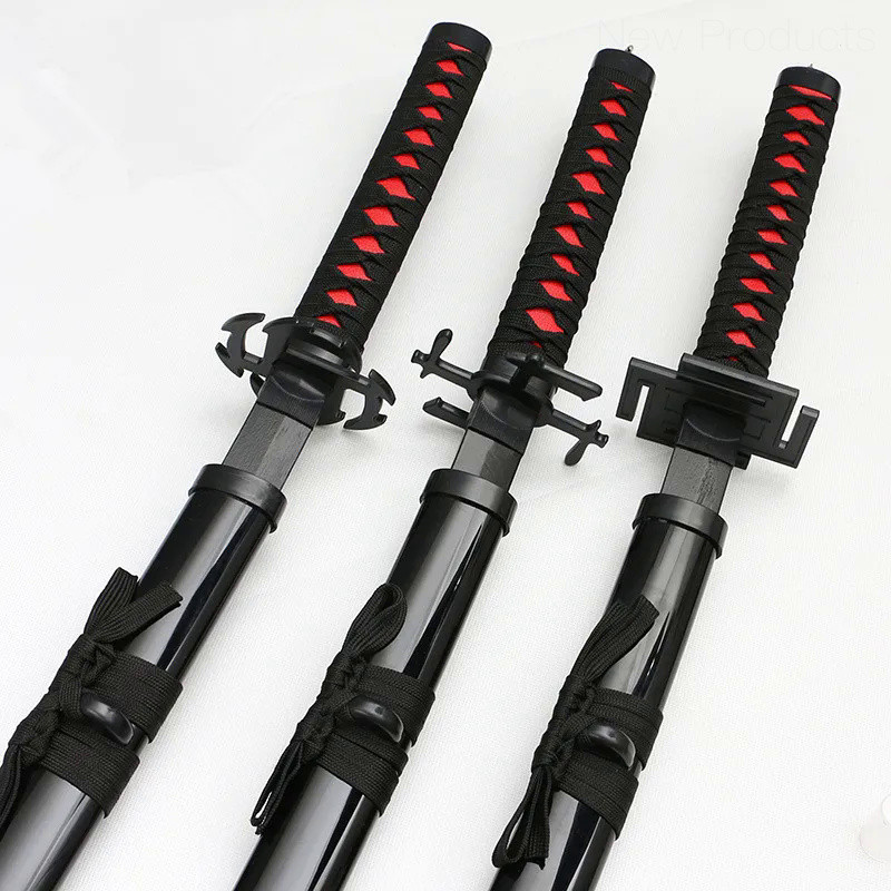 🌈 104cm Cosplay Anime  Kurosaki ichigo Wood Sword Weapon New Sky Lock ing Moon Katana Role Playing  
