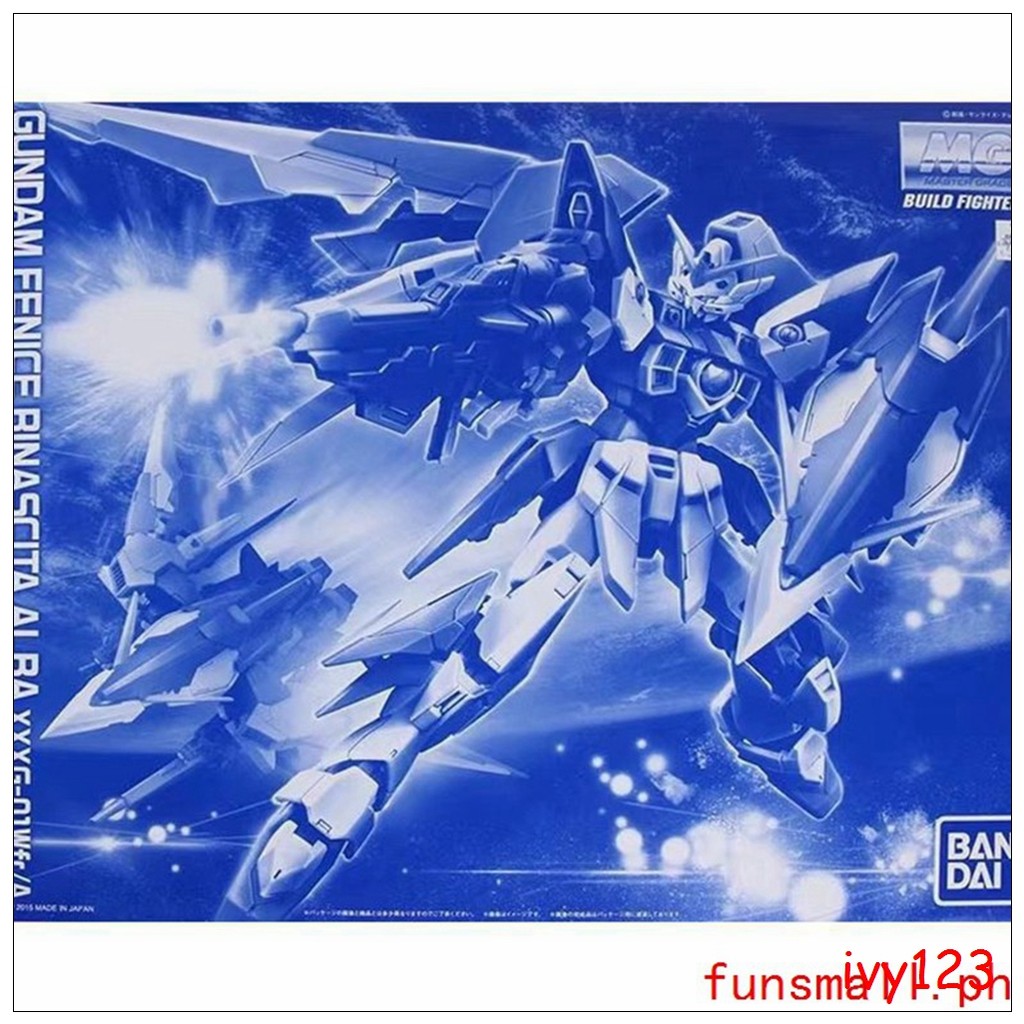 ⭐ใหม่ bandai/bandai ผลิตภัณฑ์ใหม่ MG1/100 Fenice rinascita Alba GUNDAM PB Limited ASSEMBLY รุ่นของขว