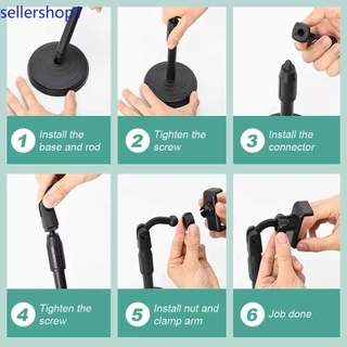 ซือ1แถม1 --ขาตั้งโทรศัพท์มือถือดำ ซื้อ1แถม1 ปรับสูงต่ำได้ แข็งแรงทนทาน ใช้งานง่าย พกพาสะดวก