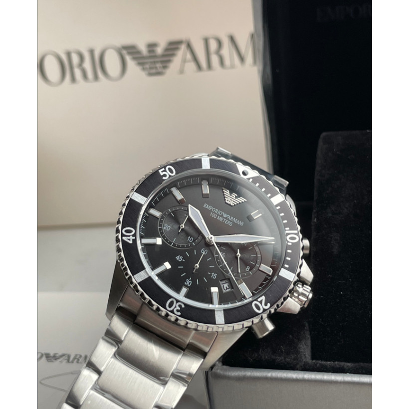 Emporio  Armani Chronograph Stainless Steel Watch AR11360 AR11361 AR11362 AR11363 43mm