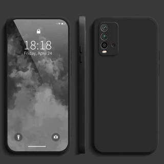 เคส Redmi 9T สีทึบ Redmi 9T เคสซิลิโคนป้องกันการตกสีธรรมดาเรียบง่าย YT