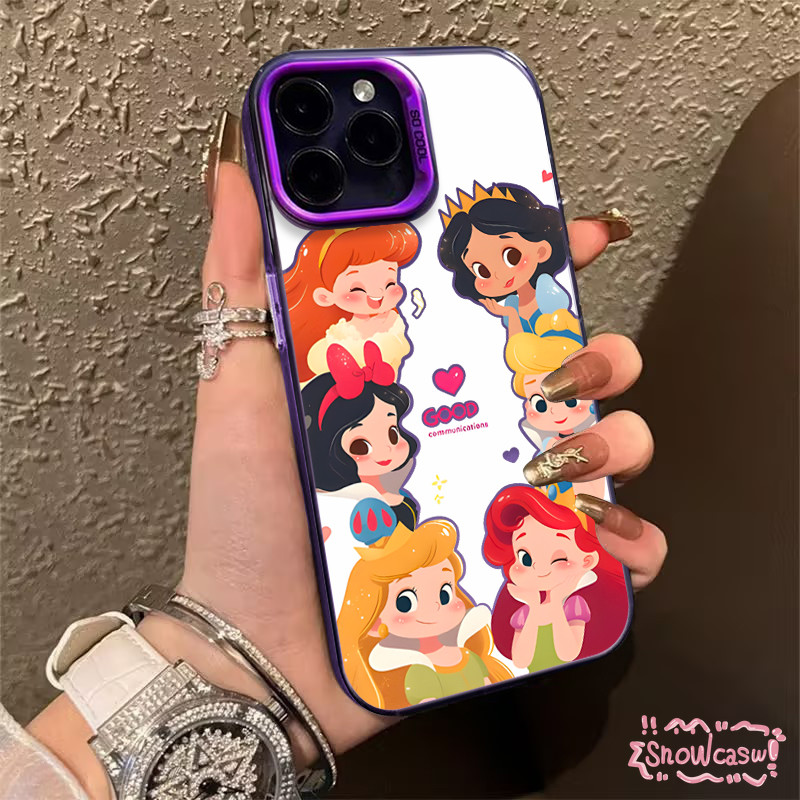 ลายการ์ตูนเจ้าหญิงน่ารักแสนสวย เคสVIVO Y15s Y15 Y17 Y27 Y17s Y12s Y20 Y21 Y16 Y12 Y36 Y22 Y27s Y11 Y21s Y35 Y02 Y91 Y31 - รูปที่ 2