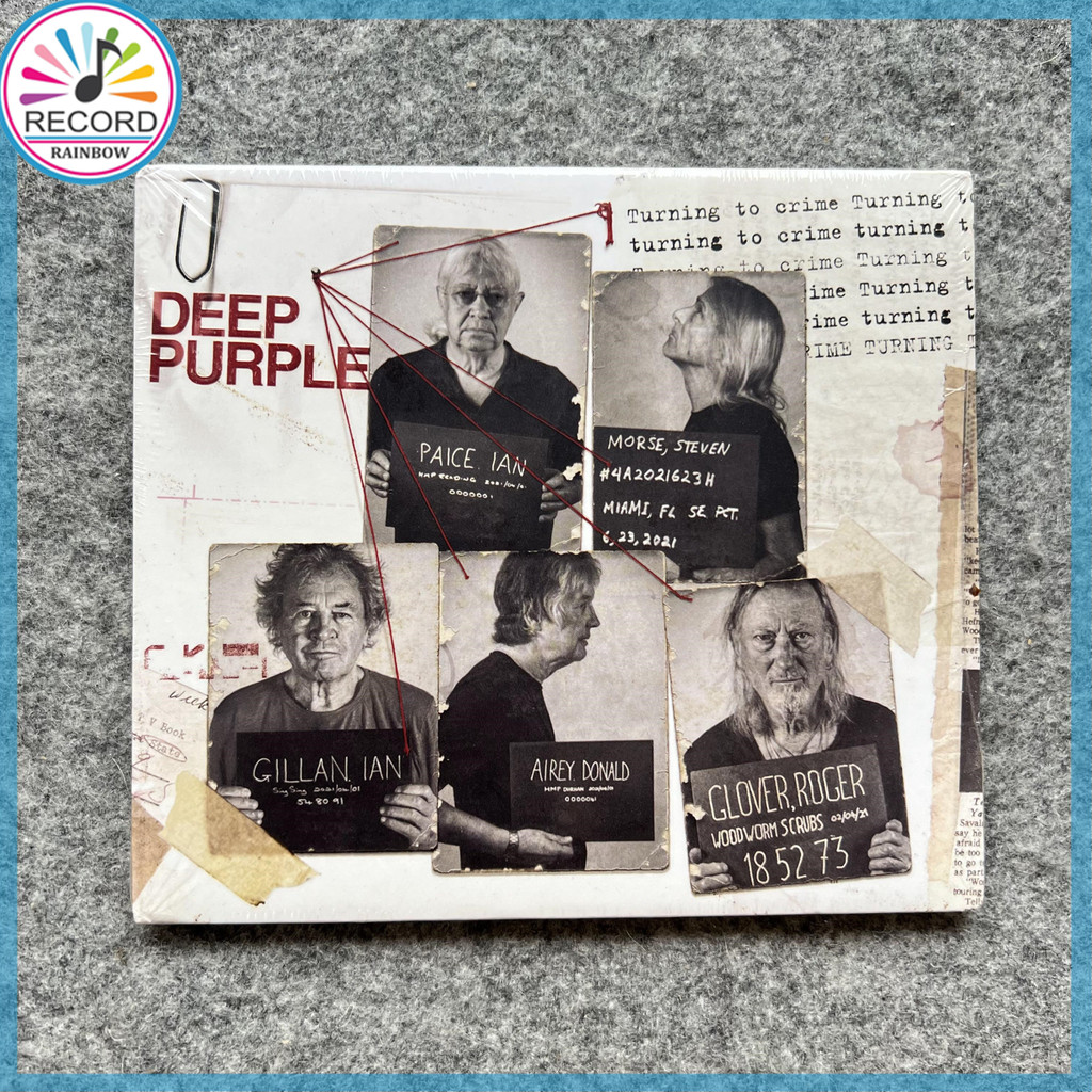 Deep Purple Turning To Crime Original CD Album [Sealed] Brand New 1Z0711