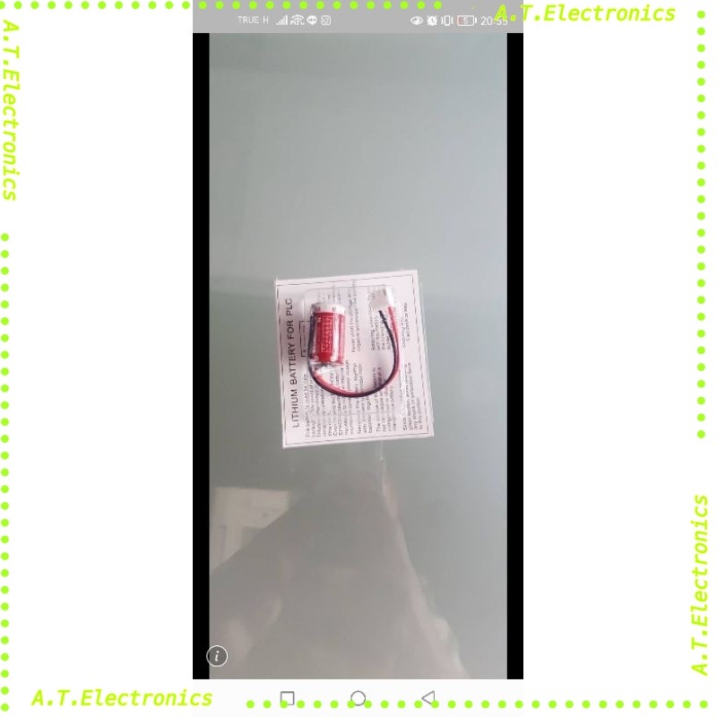 Maxell ER3 3.6 V 1100MAH HornedPLC Lithium Battery Batteries