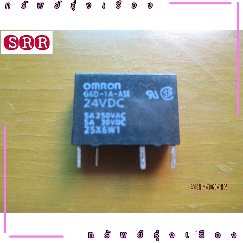 พร้อมส่ง G6D-1A-ASI-5VDC 12VDC 24VDC รีเลย์ 12V 5V 24V 4ขา 5A i ร้านเราส่งทุกวัน