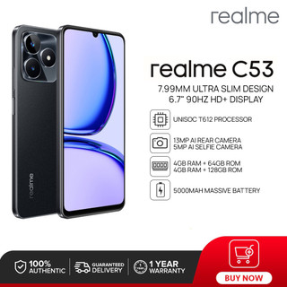 Realme C53 powered by Snapdragon® 7s Gen 2 8+256G/12+256G/12+512G Global Version in 1 year Warrant 4