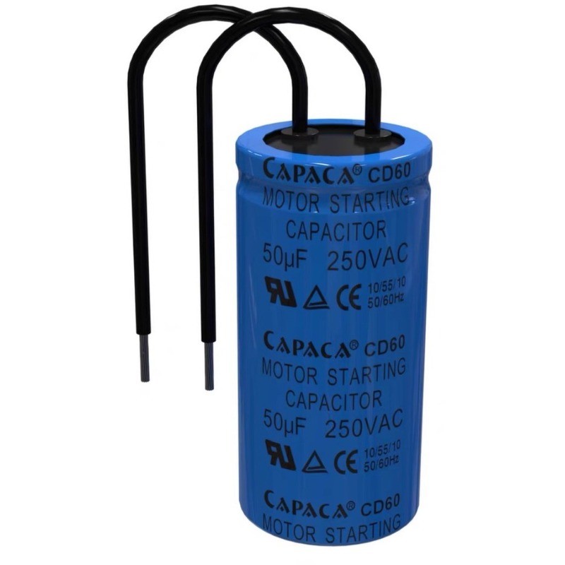 ปั๊มสูญญากาศผู้ผลิตที่กําหนดเอง 250v ตัวเก็บประจุ capaca เฟสเดียวมอเตอร์อุปกรณ์เสริมตัวเก็บประจุ 250