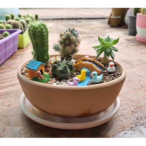พร้อมส่งในไทย! ตุ๊กตาจิ๋ว เป็ดหลากสี  – ตกแต่งสวนถาด/เค้ก/บ้าน DIY ใช้งานสะดวก G2920 ราคา ถูกที่สุด ดีลบีเคเค แกลเลอรีภาพที่ 3