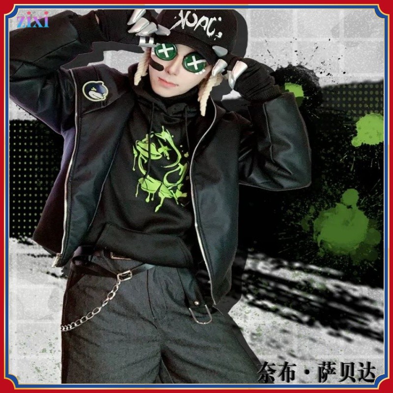 Identity V Cos Mercenary Naibusa Beida Bduck Tide Linkage Cos เครื่องแต่งกายหลวมเสื้อกันหนาวสบายๆเสื้อผ้าคอสเพลย์