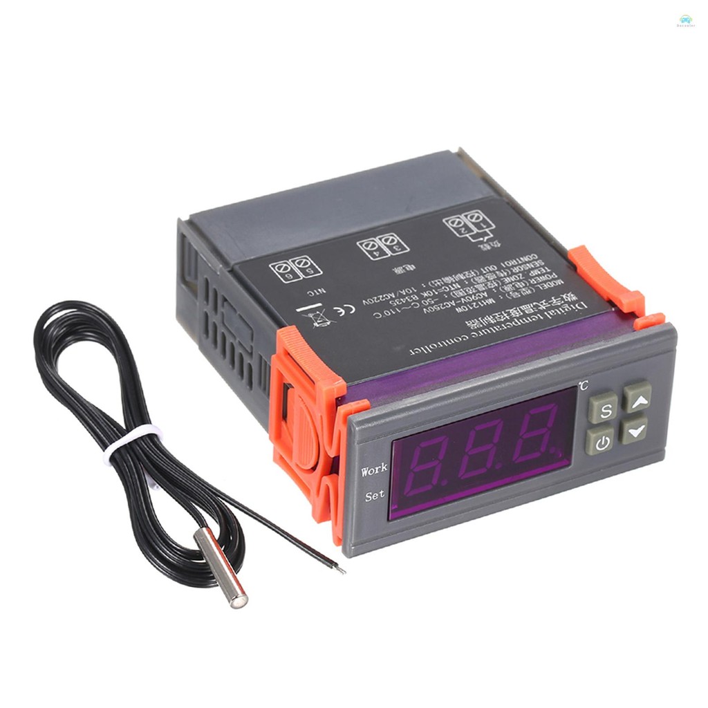 Yb1 เครื่องควบคุมอุณหภูมิแบบดิจิตอล MH-1210W ไมโครคอมพิวเตอร์อัจฉริยะ พร้อมเซนเซอร์ ควบคุมร้อนเย็นแม่นยําสูง