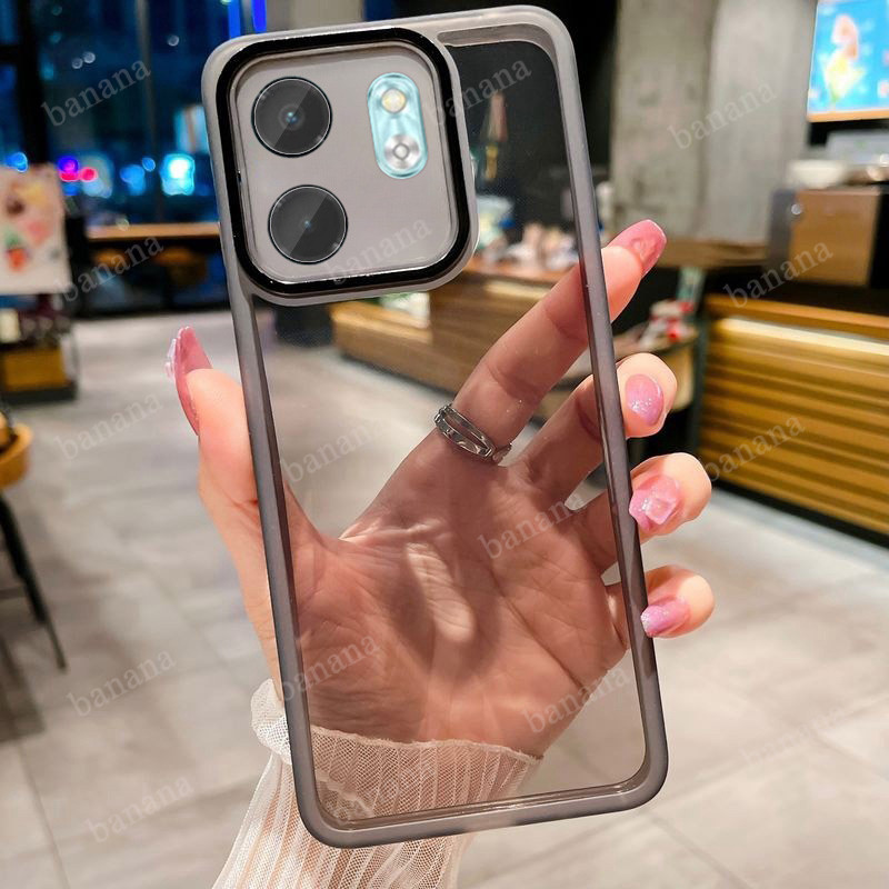 ปลอกสําหรับ infinix Smart 9 Smart 8 Hot 50i กล้องเลนส์ป้องกัน Soft TPU โปร่งใสขอบแฟชั่นเคสโทรศัพท์กันกระแทกฝาหลัง