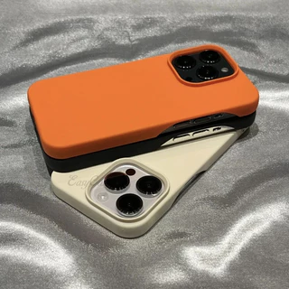 หรูหราสีทึบซิลิโคนอ่อนนุ่มเคสโทรศัพท์สําหรับ iphone 16 15 14 13 12 11 pro max 14 15 16 plus Frameless Cooling cover ใหม่