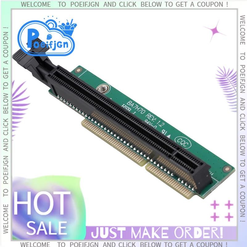 PCI-E 16X กราฟิกการ์ดอะแดปเตอร์การ์ดสําหรับ Lenovo Tiny5 Series รุ่น P330 M920Q M720Q M920X 01AJ940 