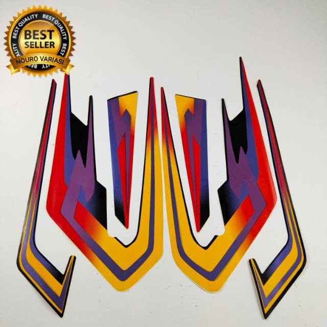 Yamaha rx s rxs พิเศษ 1997 97 พิเศษ Black Yellow striping