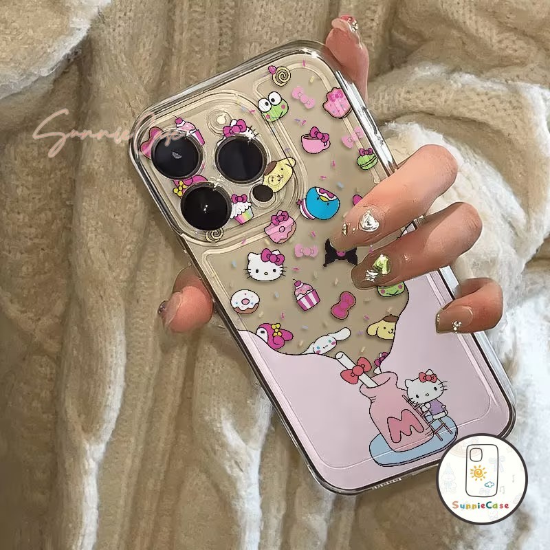 น่ารักHello Kitty เคส OPPO A74 A57 A38 A3S A36 A16 A15 A11K A31 A54 A5sA9 A5 A7 A51 A18 A12 A76 A55 Reno 5F 11คู่รักเคส