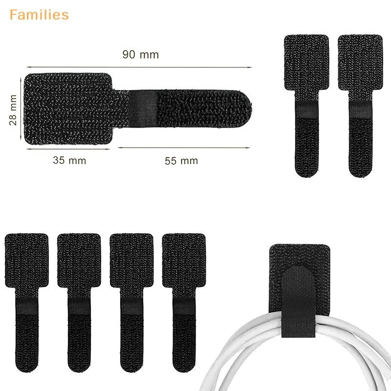 Families> 10 ชิ้นReusable Cable Organizerโต๊ะสายไฟTie Organizer Selfกาวเชือกผู้ถือสายไฟป้องกันสายรัดได้ดี ราคา ถูกที่สุด ดีลบีเคเค แกลเลอรีภาพที่ 5