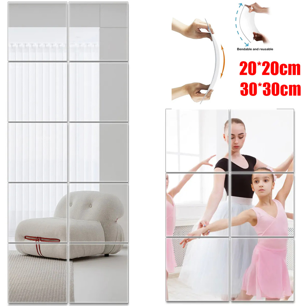 3d Wall Decal-อะคริลิคนุ่มยืดหยุ่นSelfกาว-HDกระจกสติ๊กเกอร์ติดผนัง-DIYรอบกระจกสติกเกอร์-สําหรับบ้านห้องน้ํางานแต่งงานวันเกิดDecor