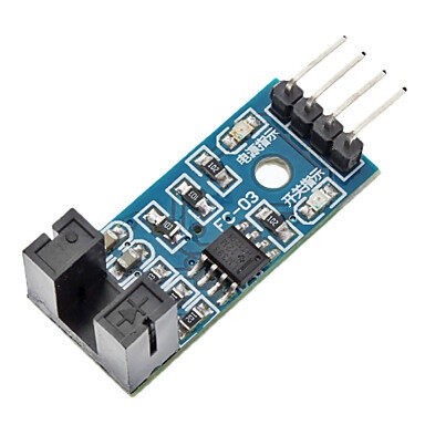 LM393 Infrared Optocoupler Speed Sensor Module เซ็นเซอร์ ตรวจวัด ความเร็ว ของผ่าน