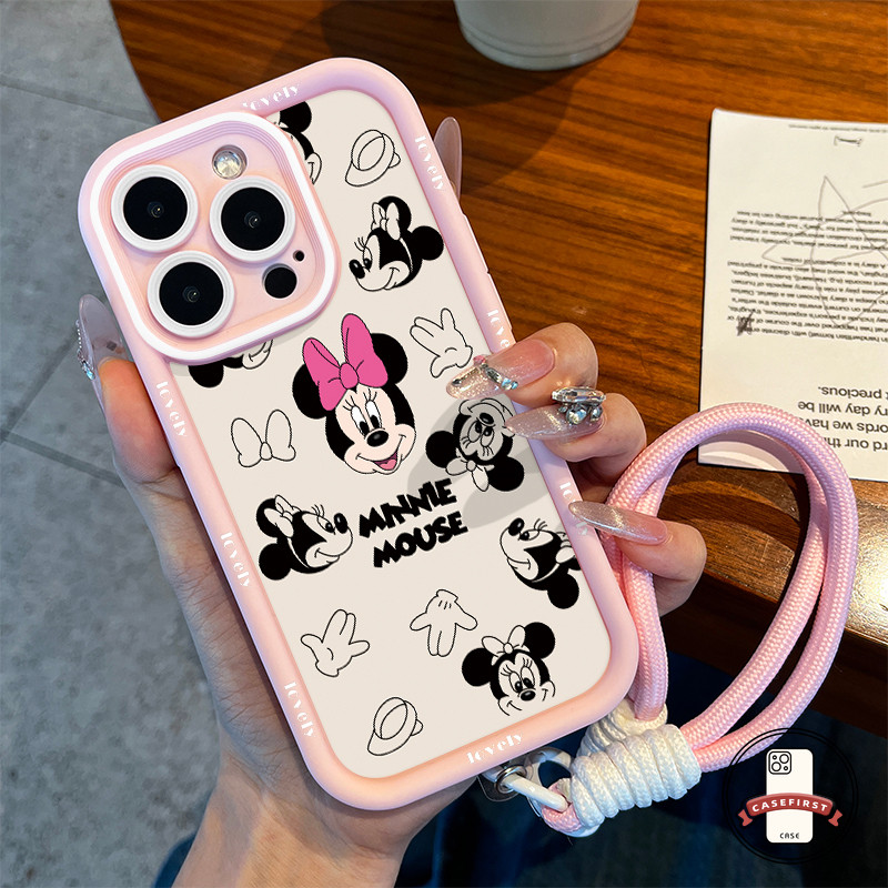 คู่รักการ์ตูนมิกกี้มินนี่เมาส์นุ่ม เคส Redmi 9A 10A 12 13C 10 12C 9C A1 10C Note 12 13 11s 10s 11 10 Pro POCO X5