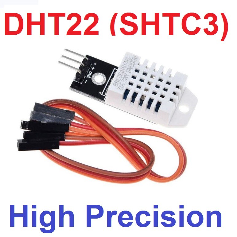 เซนเซอร์ DHT22 (SHTC3) ความแม่นยำสูง วัดอุณหภูมิ ความชื้น High Precision Digital Temperature and Hum