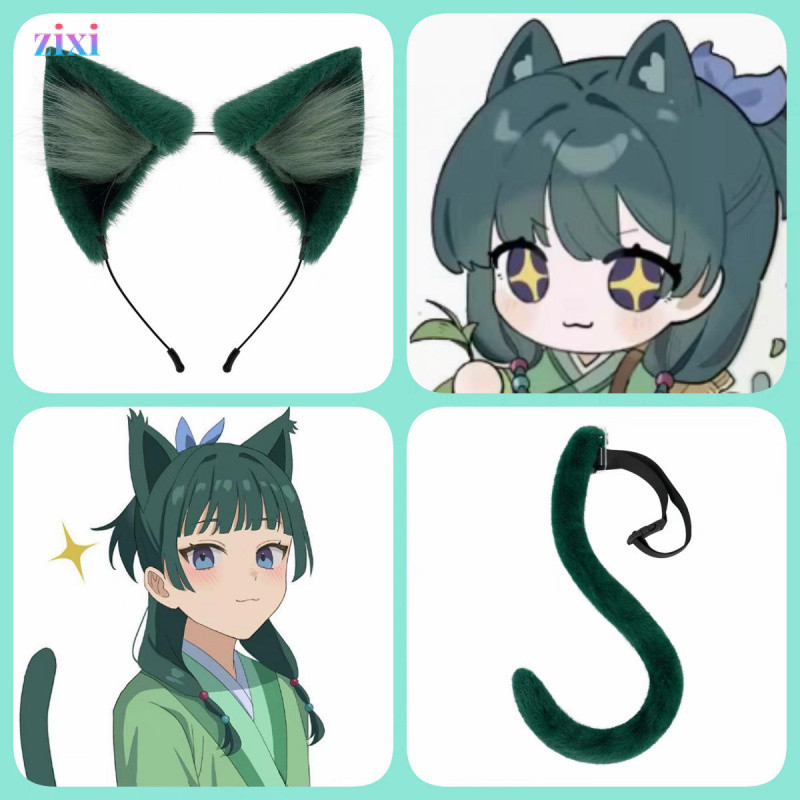 คอสเพลย์หูแมว แถบคาดศีรษะ สำหรับ House สาว Whispering Hairband Lolita และตุ๊กตา พร้อมอุปกรณ์เสริม ผมการ์ตูน Con Props