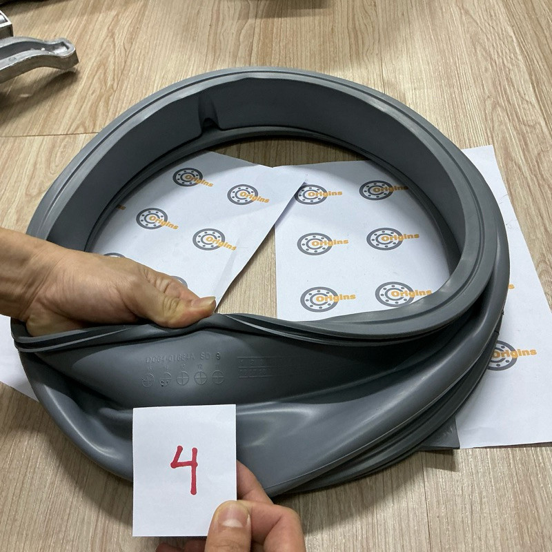 MESIN Samsung WF0702NCE WF8590 WF8650 DC64-01664A ปะเก็นยางประตูเครื่องซักผ้า