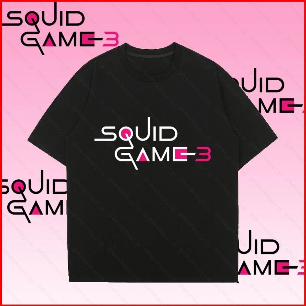 GC1 Squid Game Season 3 Lee Jung Jae เกมเสื้อยืดแขนสั้น CG1