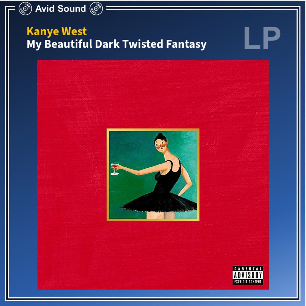 แผ่นเสียง Kanye West My Beautiful Dark Twisted Fantasy ใหม่ ซีล Kanye West Vinyl LP