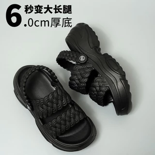 Icy.Sport คนสรรเสริญสีลูกกวาดสองสวมรองเท้าแตะผู้หญิงทุกการแข่งขันแพลตฟอร์มแต่เพียงผู้เดียวกันลื่นชายหาดทรายโรมันX156