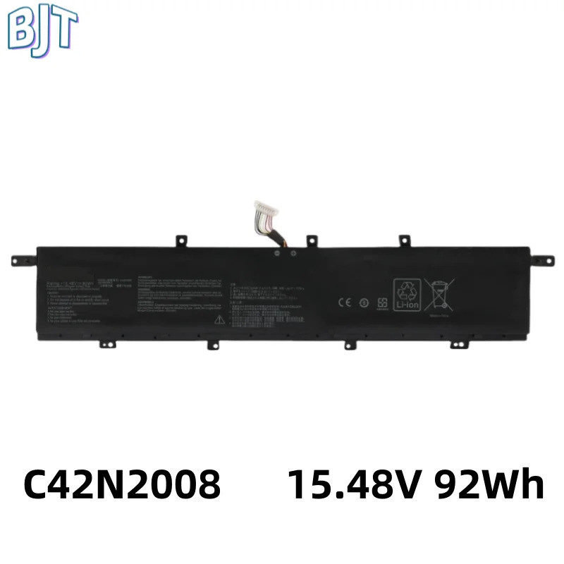 ไม่ ture Link pre Link 8 เซลล์ใหม่ C42N2008 แบตเตอรี่แล็ปท็อปสําหรับ ASUS ZenBook Pro Duo 15 OLED UX