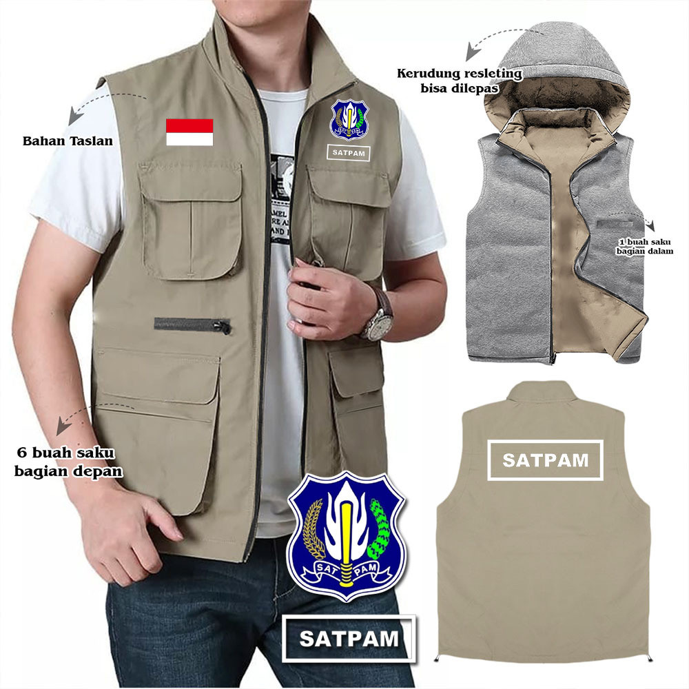 SECURITY VEST / SECURITY DISTRO VEST / COOL SECURITY VEST