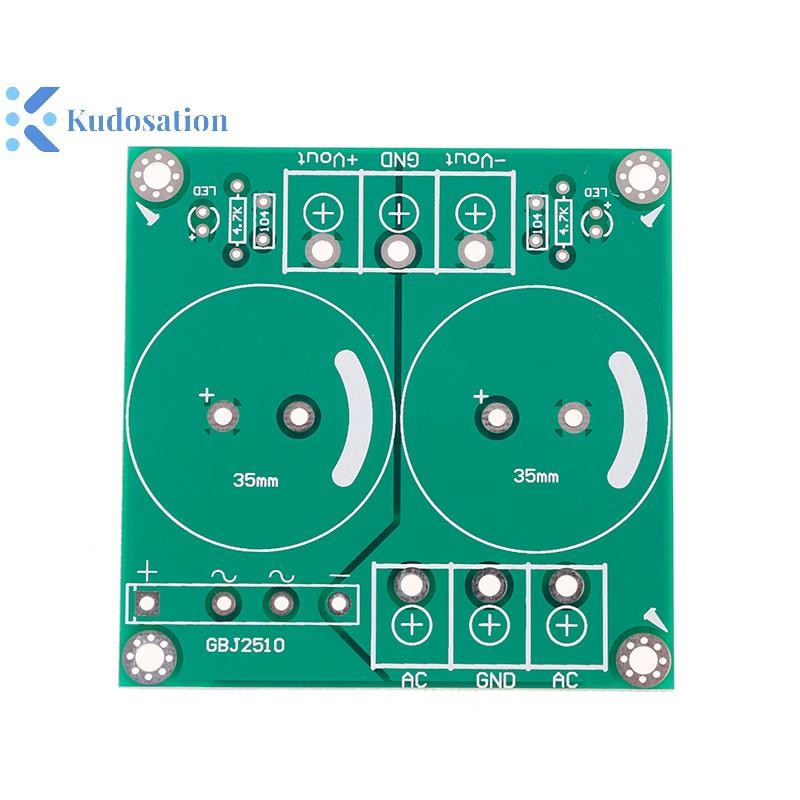 Kudosion 25A เครื่องขยายเสียง AC- เดียววงจรเรียงกระแสตัวกรองบอร์ดจ่ายไฟพีซีบีเปลือย