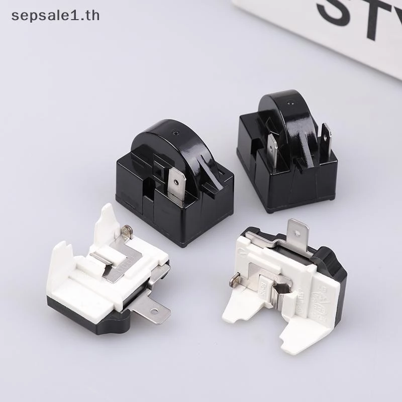 # SALE # คอมเพรสเซอร์ตู้เย็น PTC Start Relay ตู้เย็น Starter Overload Protector 1/2 Pin 15 Ohm 1/6H ตัวป้องกันทดแทน