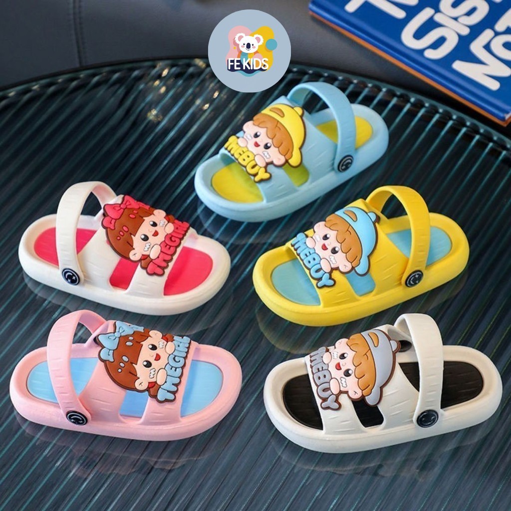 อายุ 2.5-6+Yrs Boy Girl Sandals รองเท้าแตะขนาด 26-31 รองเท้าแตะ Selipar Viral Budak By FE