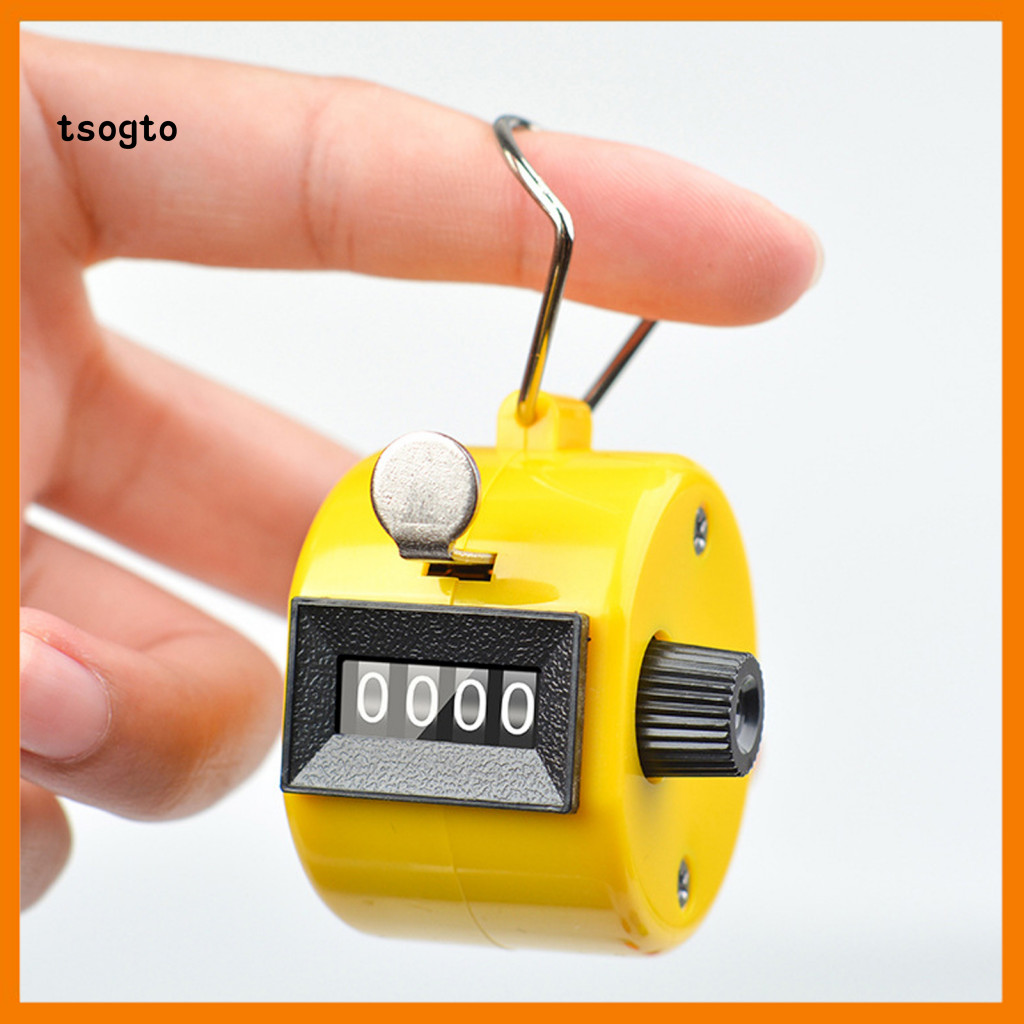 [TS] Tally Counter อุปกรณ์ตามหลักสรีรศาสตร์ Tally Counter 4 หลักมือถือ Tally Counter สําหรับกิจกรรมก