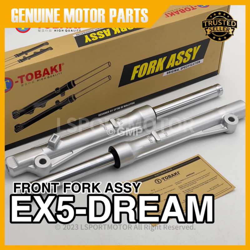 HONDA EX5-DREAM FRONT FORK ASSY (TOBAKI) DREAM EX5 DREAM